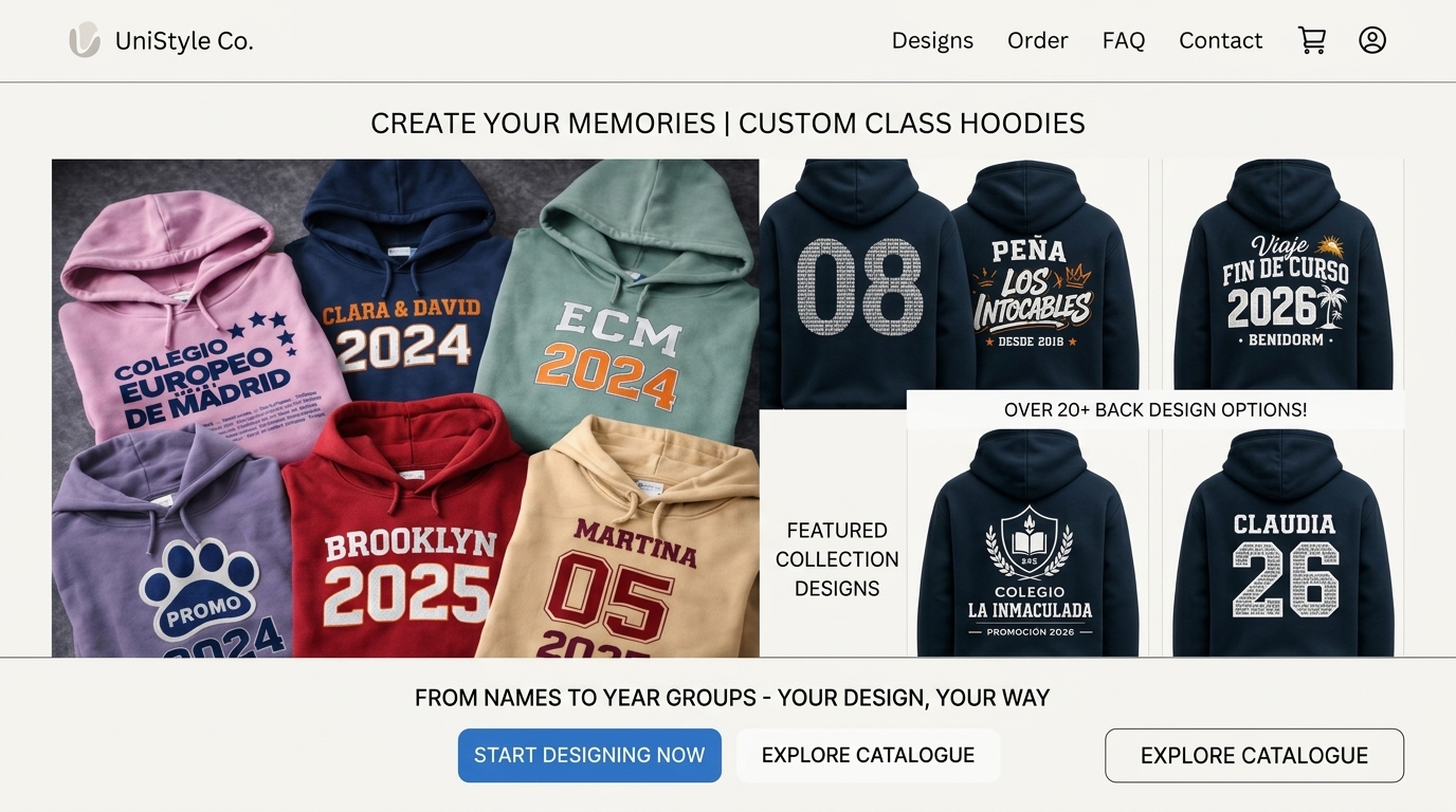 Sudaderas bordadas